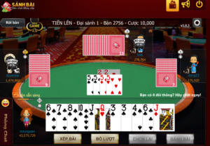 Tiến lên đếm lá TDTC thu hút số lượng lớn người chơi tham gia