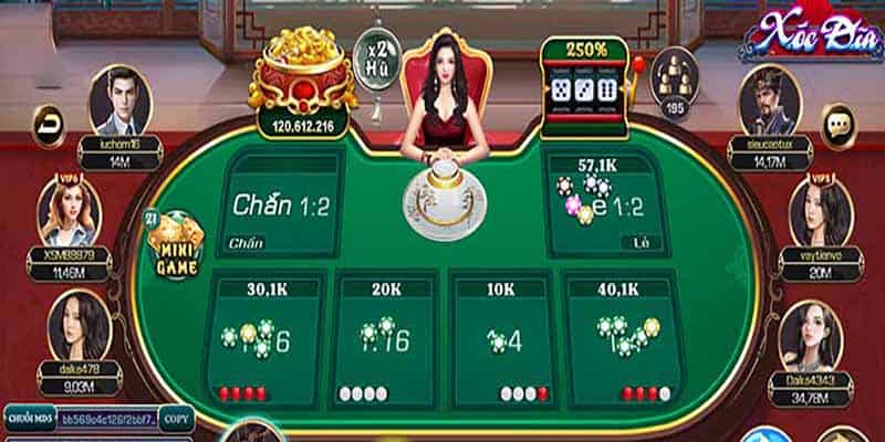 Cơ hội kiếm tiền đầy hấp dẫn tại game Xóc Đĩa
